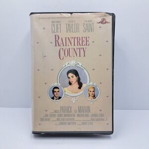 Raintree County VHS 1957 Movie Montgomery Clift Elizabeth Taylor Lee Marvin